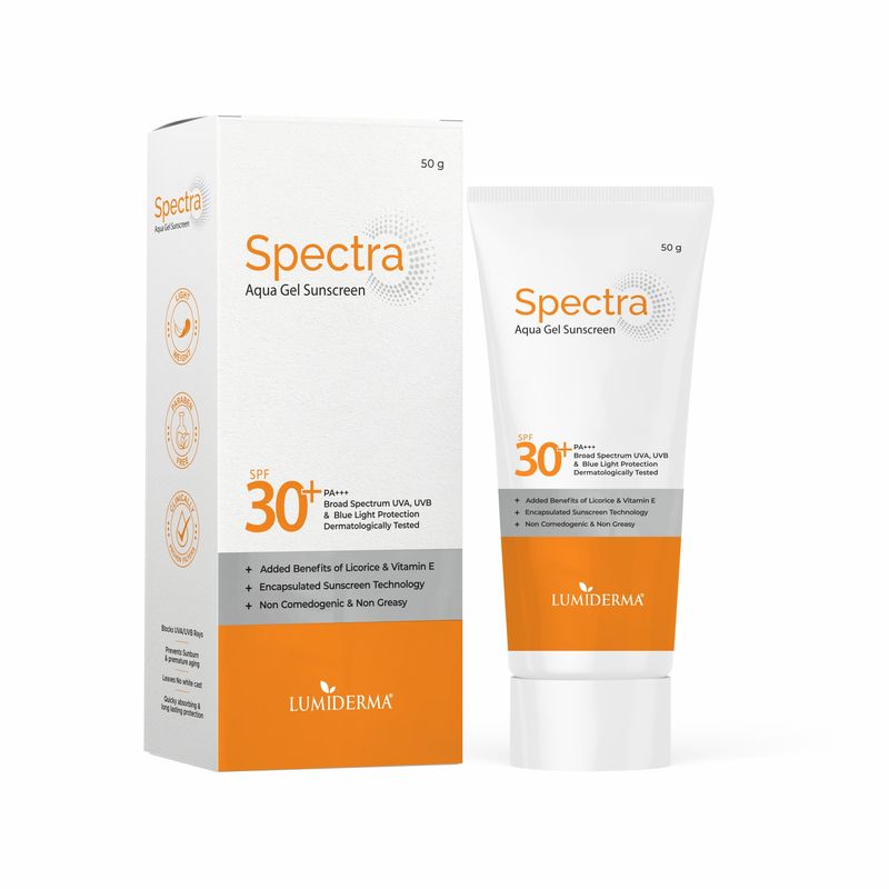 Spectra Aqua Gel packaging
